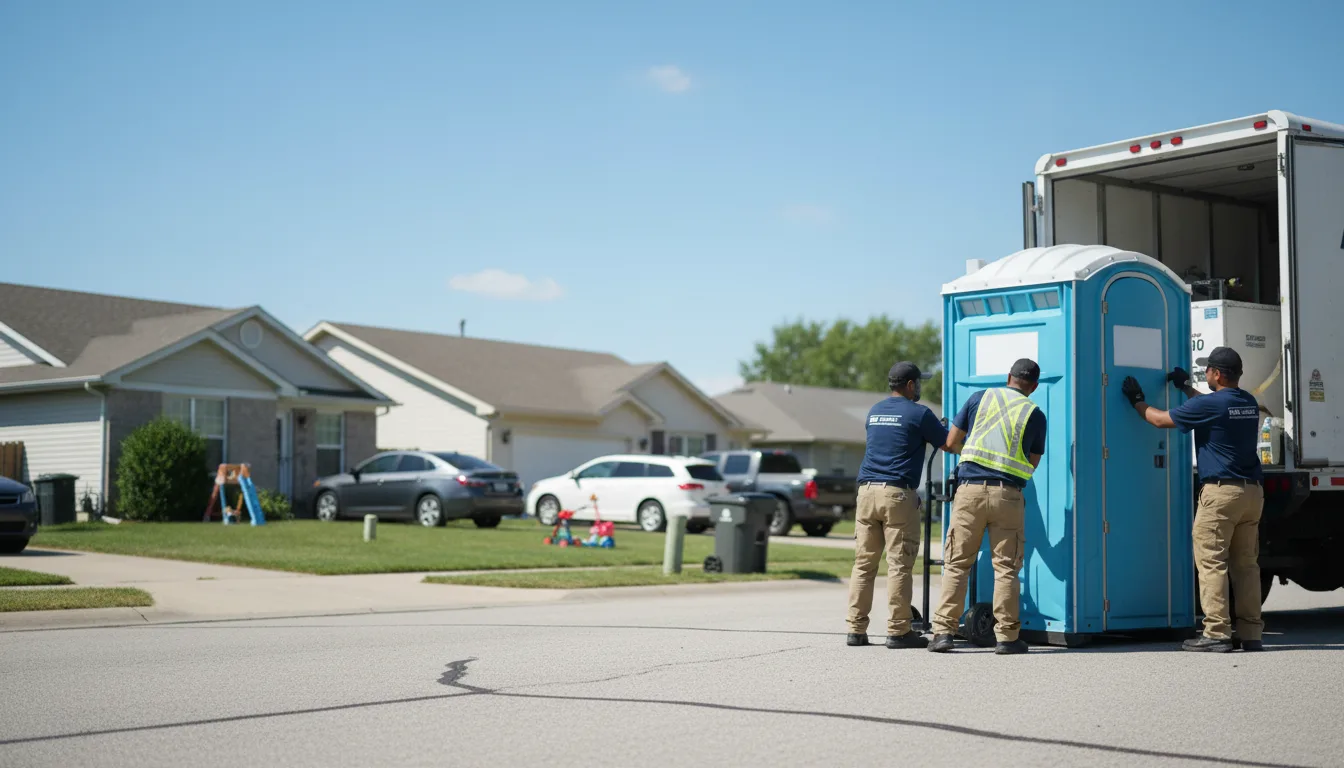 Standard Porta Potty Rentals in Saint David, IL near me